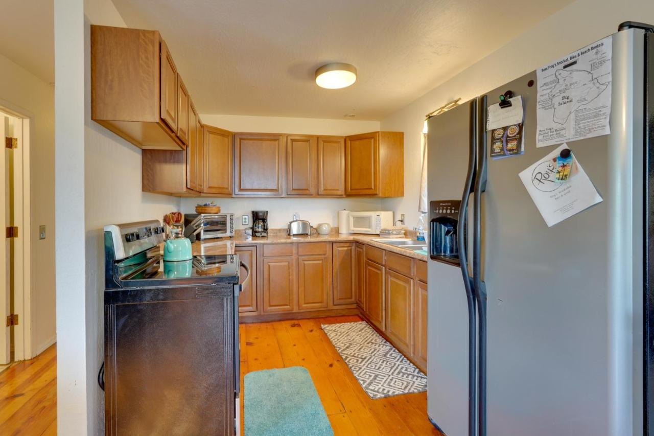 Breezy Kailua-Kona Bungalow With Lanai And Ocean View! מראה חיצוני תמונה